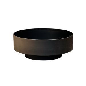 Round fire pits - stainless steel